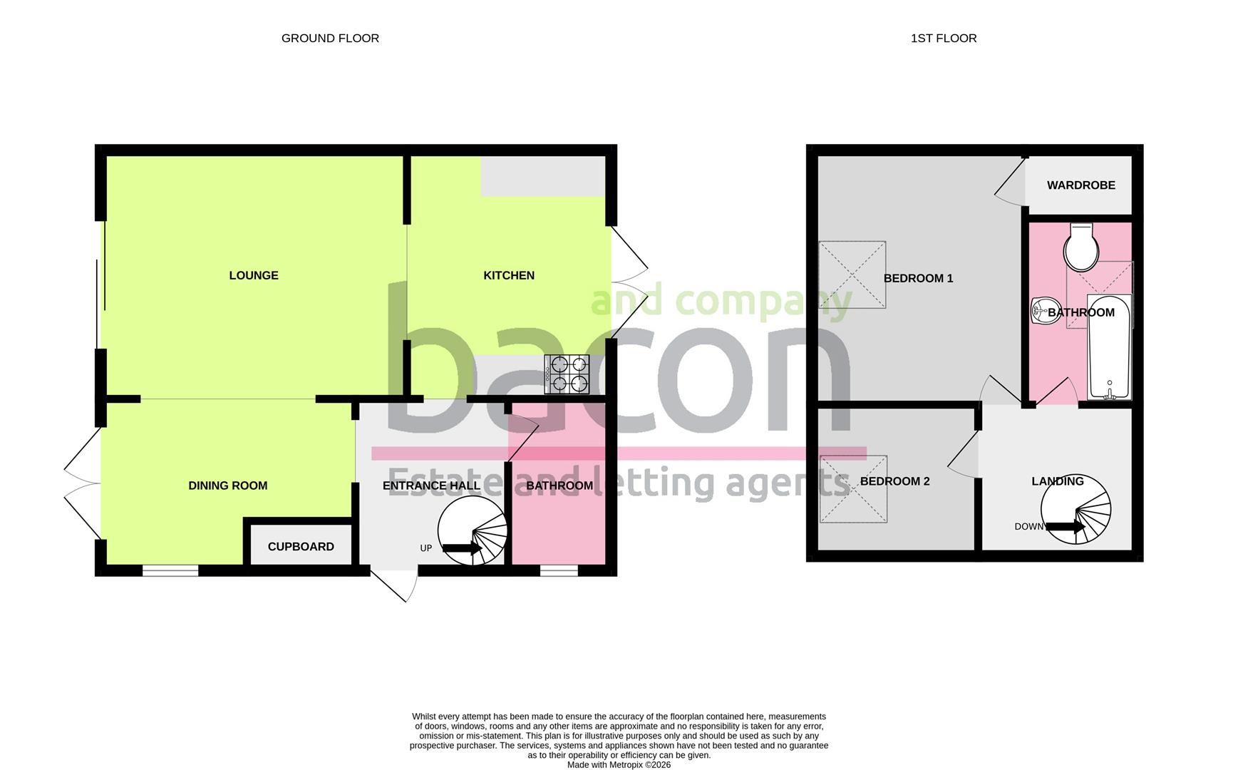 Floor Plan | Bungalow - Semi Detached | Sycamore Courtlands Way, Goring-by-sea, BN12 | For Sale